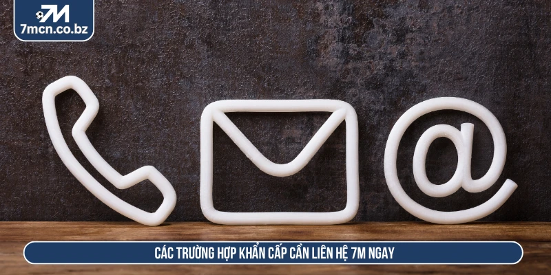 Liên Hệ 7M Nhanh Kết Nối Siêu Tốc Nhận Hỗ Trợ Ngay 2 Các trường hợp khẩn cấp cần liên hệ 7M ngay