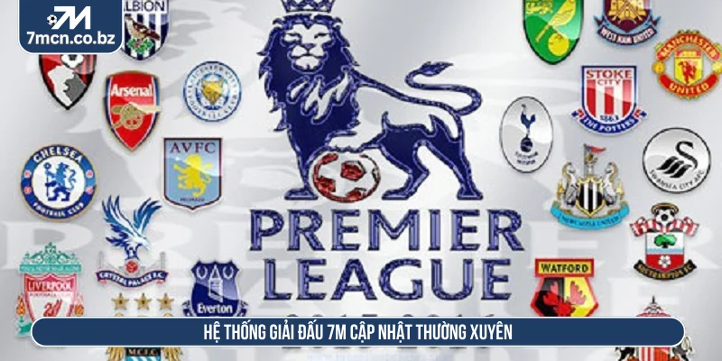 7M - Tỷ Số Trực Tuyến 7M | Kết Quả Bóng Đá Mới Nhất Hôm Nay 10 Hệ thống giải đấu 7M cập nhật thường xuyên